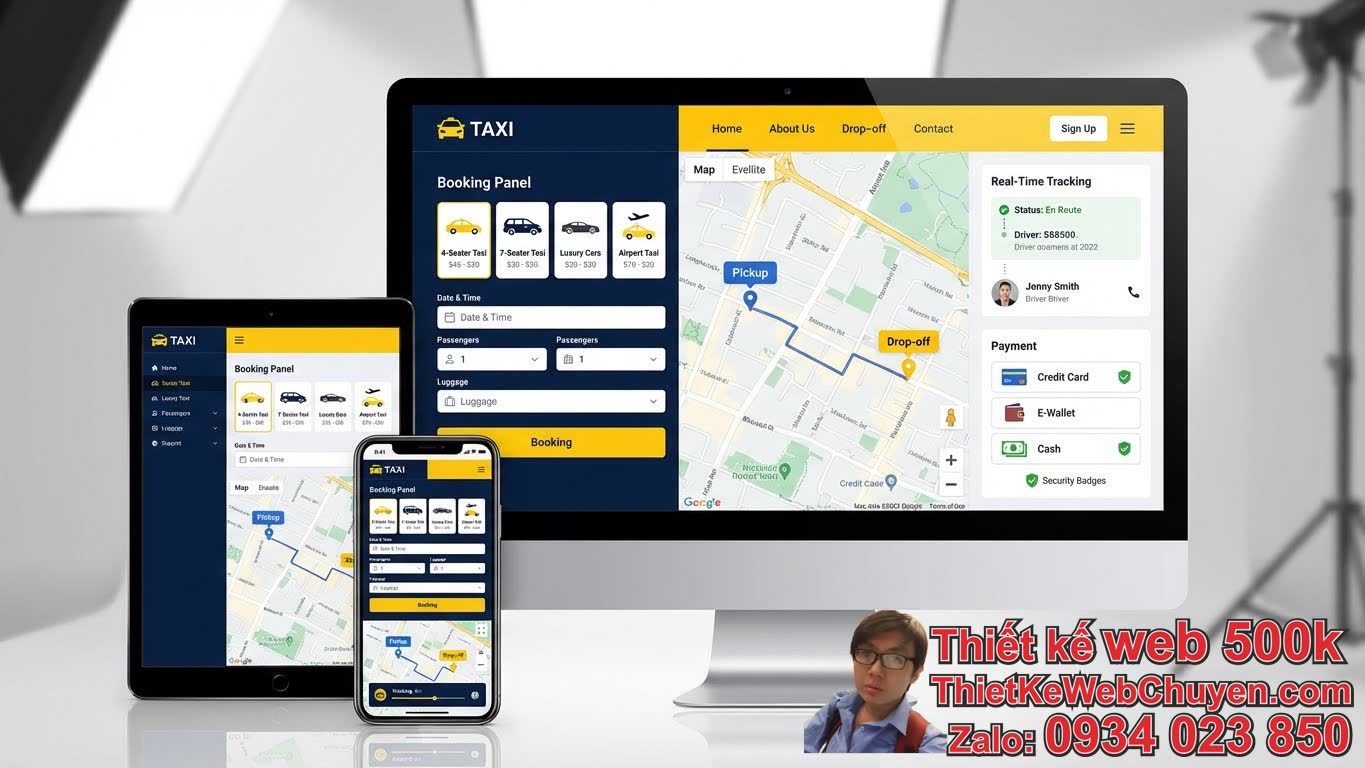 Những tính năng cốt lõi của một template website taxi cao cấp là gì? Những tính năng cốt lõi của một template website taxi cao cấp là gì?