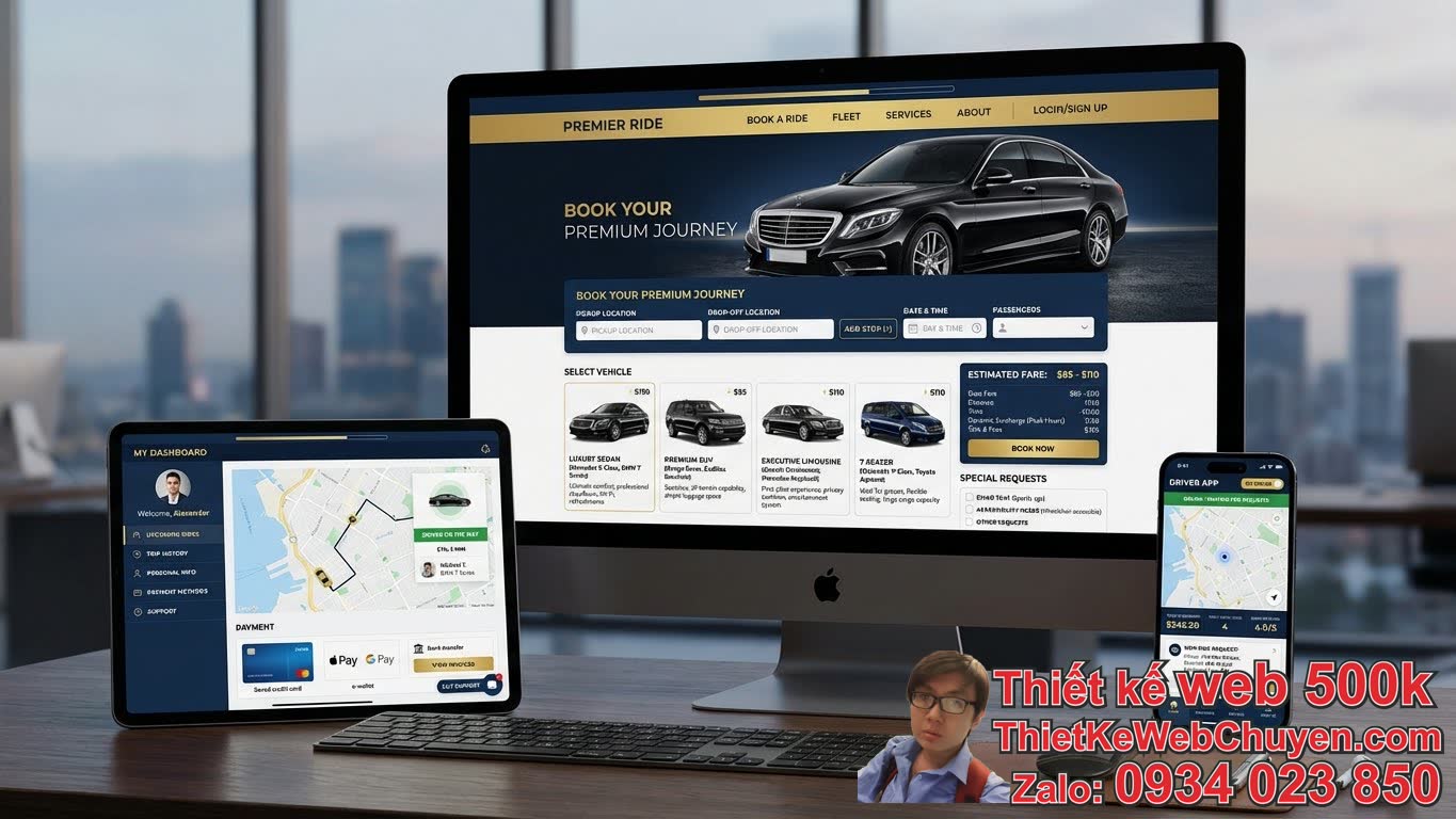 Những tính năng không thể thiếu khi thiết kế web dịch vụ taxi cao cấp? Những tính năng không thể thiếu khi thiết kế web dịch vụ taxi cao cấp?