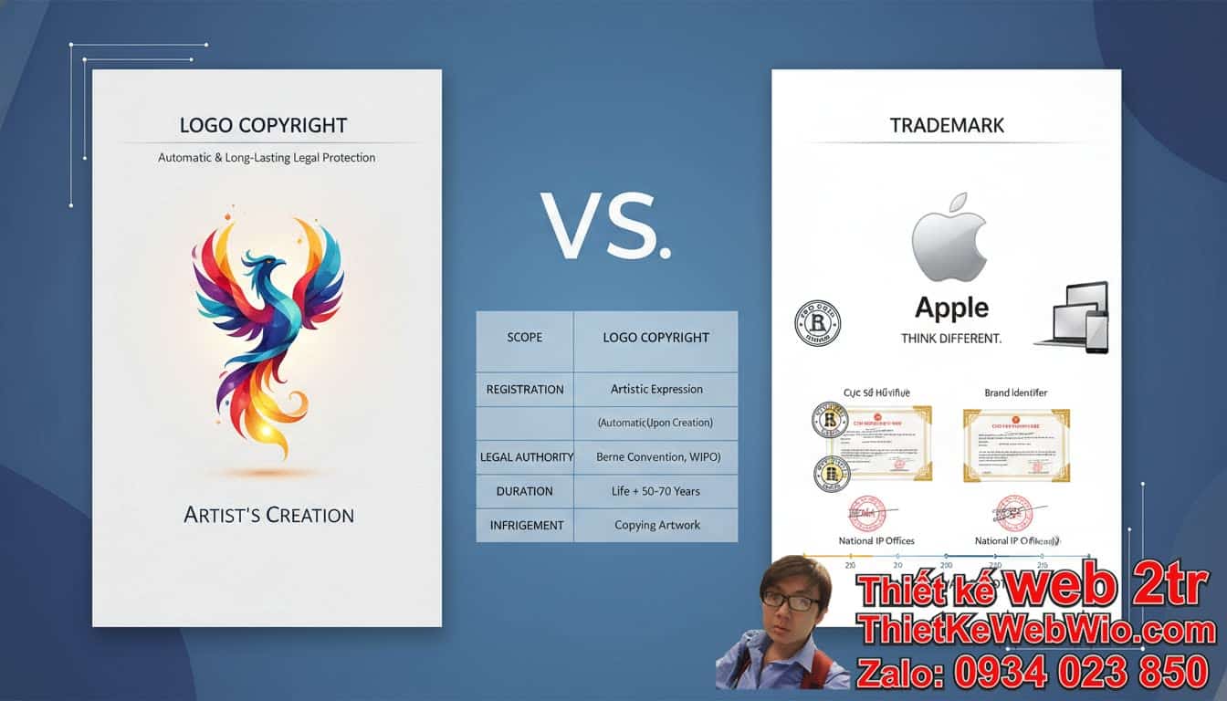 Phân biệt bản quyền logo và thương hiệu: Những điểm khác biệt then chốt nào? Phân biệt bản quyền logo và thương hiệu: Những điểm khác biệt then chốt nào?