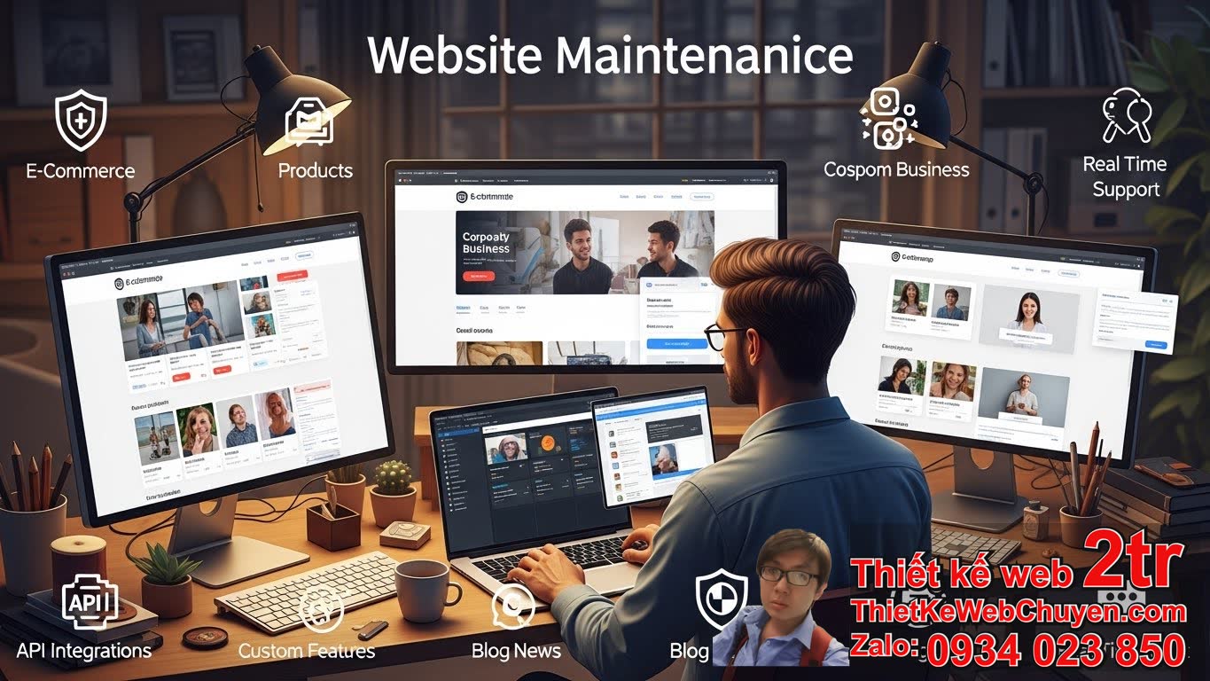 Phí bảo trì website bao nhiêu – Tổng quan về chi phí bảo trì website