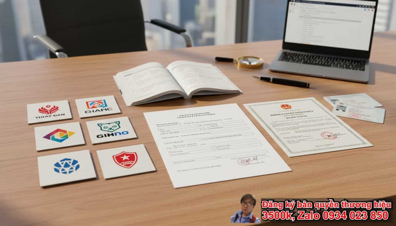 Quy trình đăng ký bản quyền thương hiệu cần những gì?