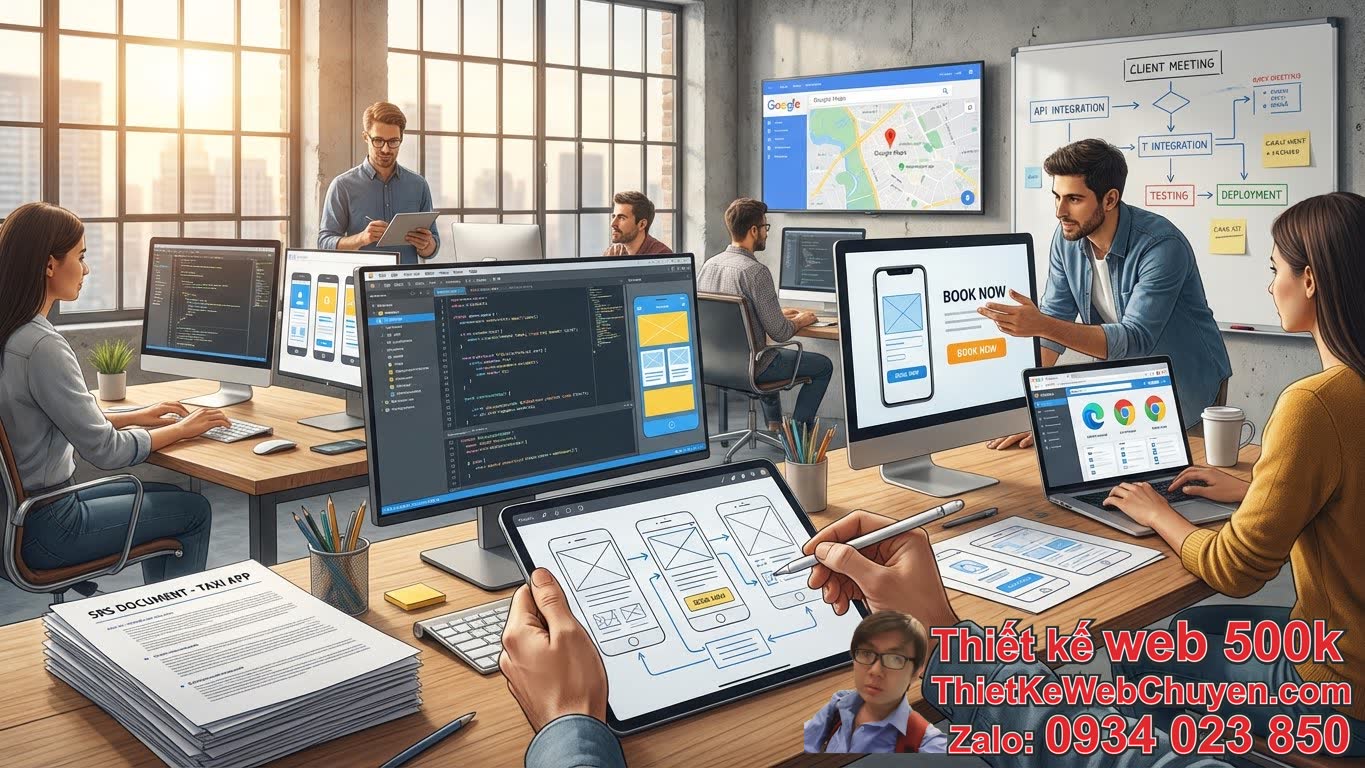 Quy trình thiết kế web đặt taxi online chuyên nghiệp tại ThietKeWebChuyen.com Quy trình thiết kế web đặt taxi online chuyên nghiệp tại ThietKeWebChuyen.com