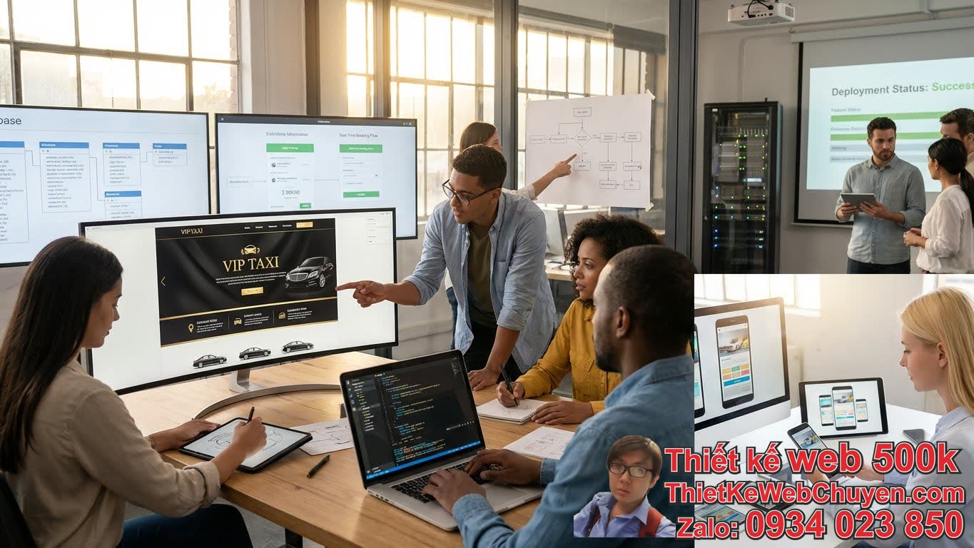 Quy trình thiết kế web taxi cao cấp chuyên nghiệp cho dịch vụ taxi vip Quy trình thiết kế web taxi cao cấp chuyên nghiệp cho dịch vụ taxi vip