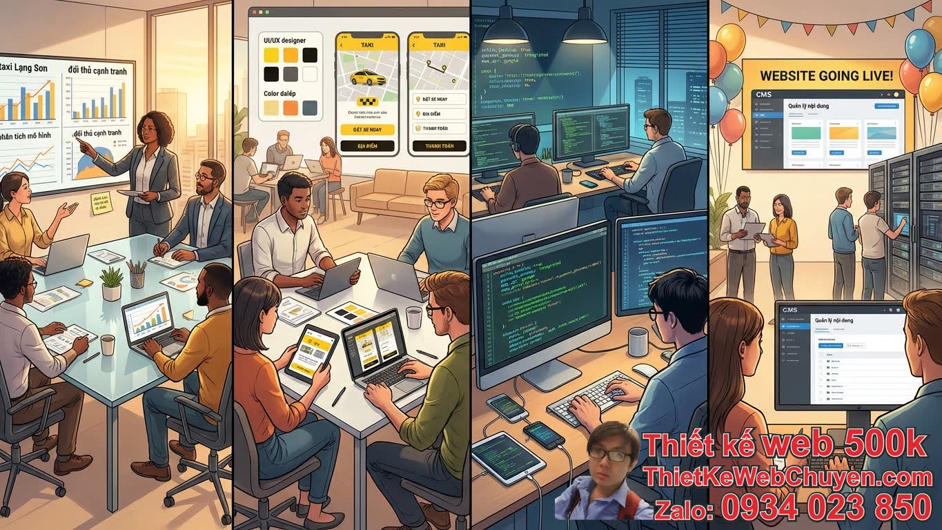 Quy trình thiết kế web taxi Lạng Sơn chuyên nghiệp tại đâu? Quy trình thiết kế web taxi Lạng Sơn chuyên nghiệp tại đâu?