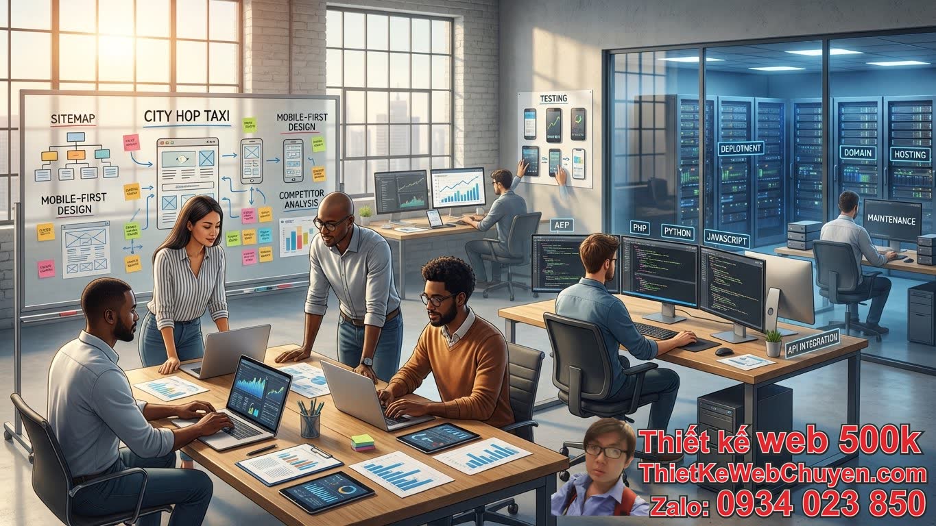 Quy Trình Thiết Kế Web Taxi Nội Thành Chuyên Nghiệp Quy Trình Thiết Kế Web Taxi Nội Thành Chuyên Nghiệp