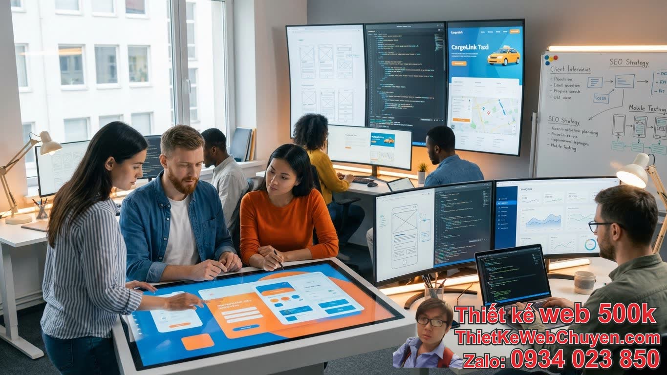 Quy Trình Thiết Kế Web Taxi Tải Nhỏ Chuyên Nghiệp Bao Gồm Các Bước Nào? Quy Trình Thiết Kế Web Taxi Tải Nhỏ Chuyên Nghiệp Bao Gồm Các Bước Nào?