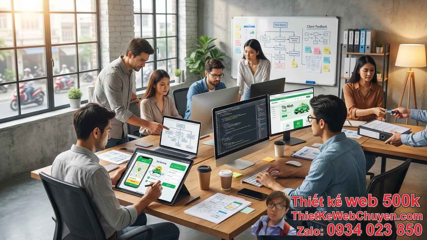 Quy trình thiết kế web taxi Tây Ninh chuyên nghiệp diễn ra như thế nào? Quy trình thiết kế web taxi Tây Ninh chuyên nghiệp diễn ra như thế nào?