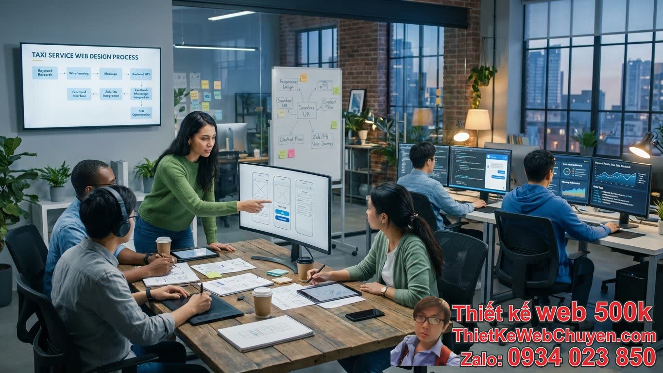 Quy Trình Thiết Kế Web Taxi Tích Hợp Zalo, Facebook Chuẩn SEO Quy Trình Thiết Kế Web Taxi Tích Hợp Zalo, Facebook Chuẩn SEO