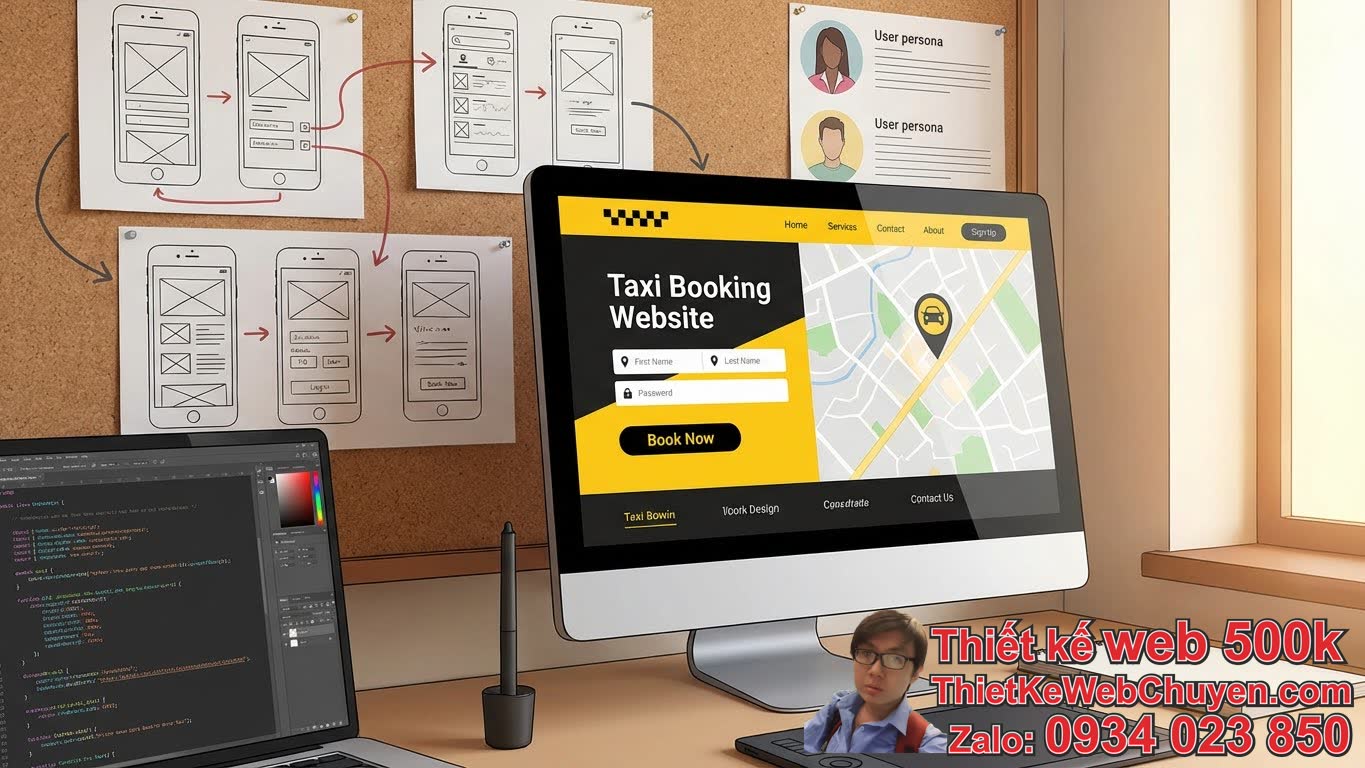 Quy Trình Thiết Kế Website Taxi Có Hệ Thống Đặt Xe Online Chuẩn SEO Quy Trình Thiết Kế Website Taxi Có Hệ Thống Đặt Xe Online Chuẩn SEO