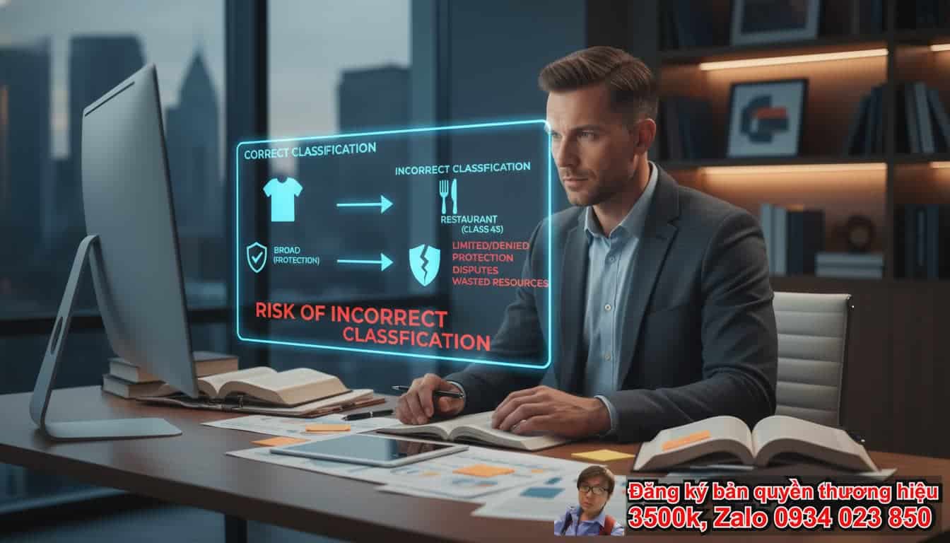 Sai nhóm nhãn hiệu có ảnh hưởng đến bảo hộ không và tại sao? Sai nhóm nhãn hiệu có ảnh hưởng đến bảo hộ không và tại sao?