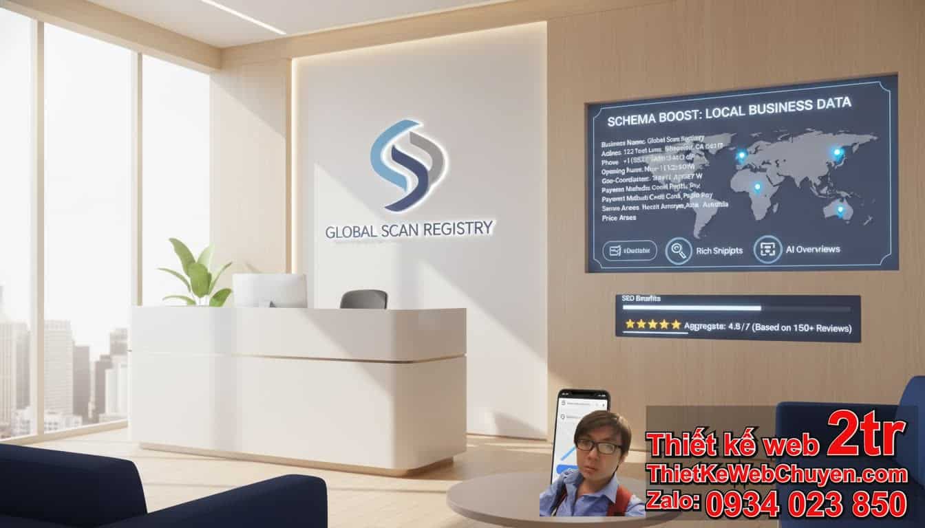 Schema LocalBusiness cho Doanh nghiệp địa phương là gì và Tại sao cần sử dụng?