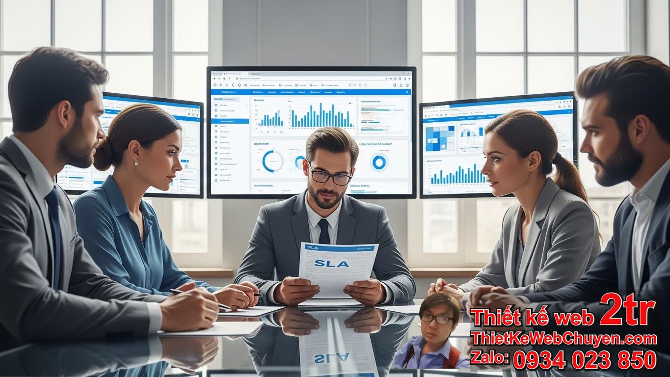SLA hỗ trợ website là gì và tại sao nó quan trọng?