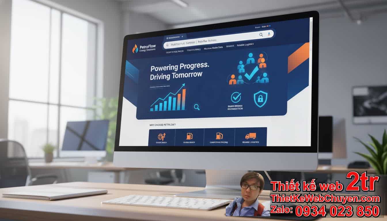 Tại sao cách đưa trang web công ty xăng dầu lên Google lại quan trọng?