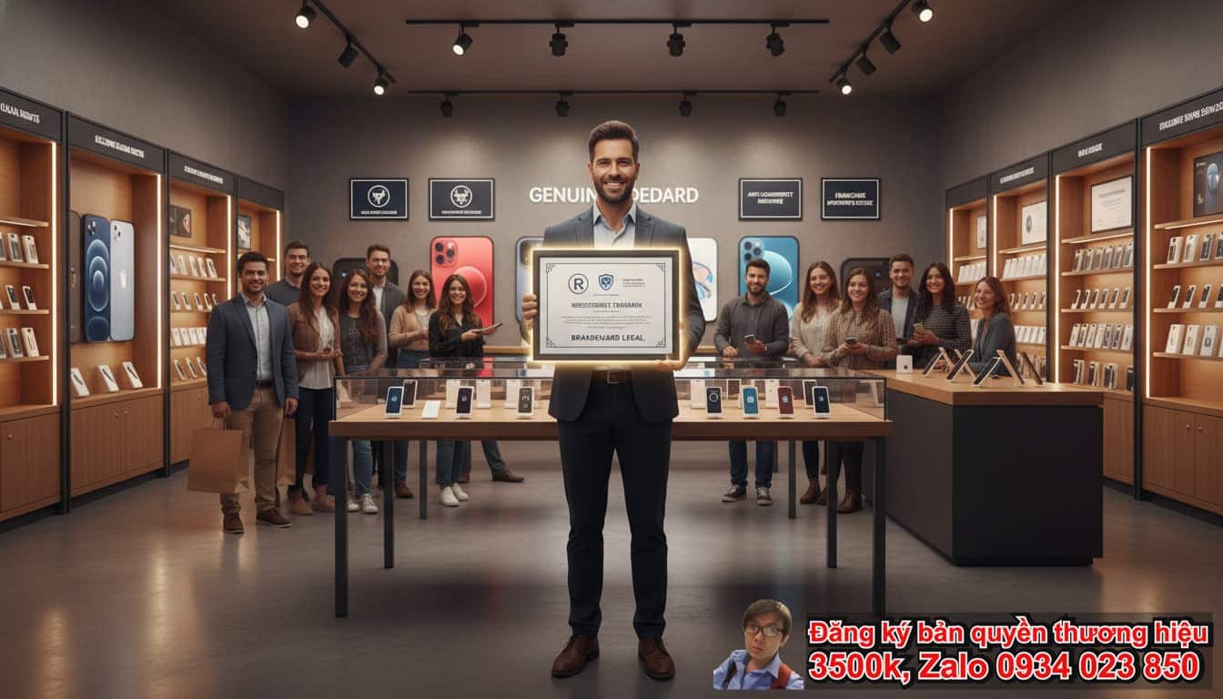 Tại Sao Cần Đăng Ký Bản Quyền Nhãn Hiệu Bán iPhone?