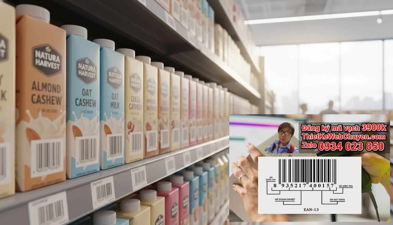 Tại Sao Cần Đăng Ký Mã Vạch Cho Sữa Hạt, Sữa Ngũ Cốc?