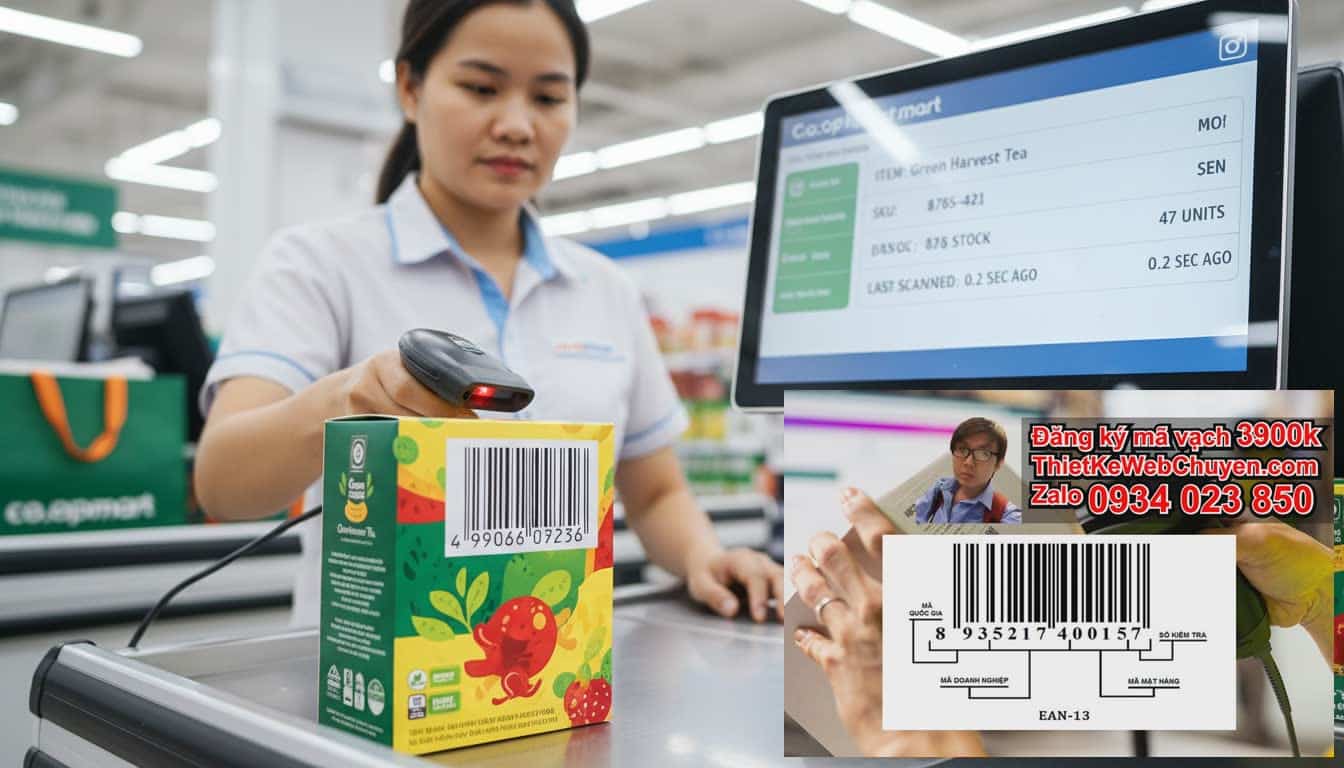 Tại Sao Cần Đăng Ký Mã Vạch Sản Phẩm Khi Bán Vào Co.opmart?