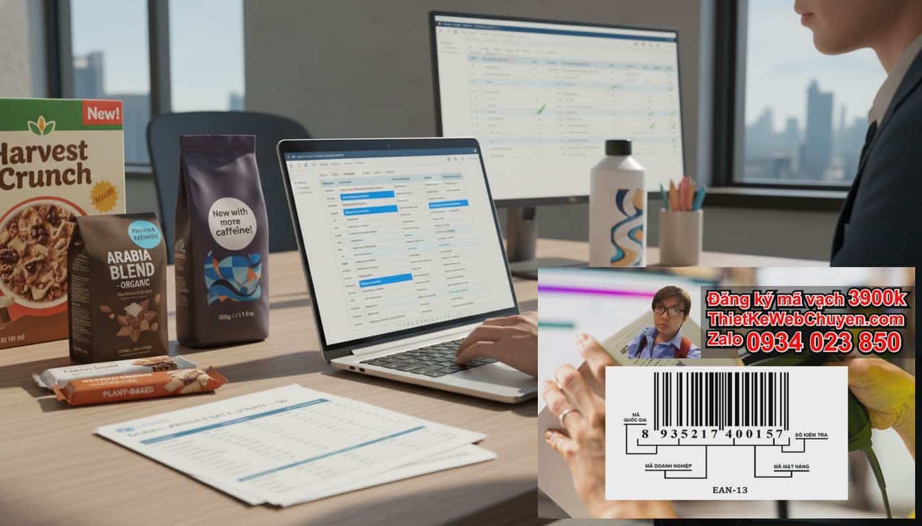 Tại Sao Cần Cập Nhật Lại Thông Tin Sản Phẩm Gắn Với Mã Vạch Đã Đăng Ký?