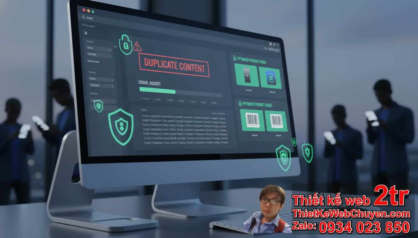 Tại sao cần chặn Google index trang cart/checkout đúng cách?