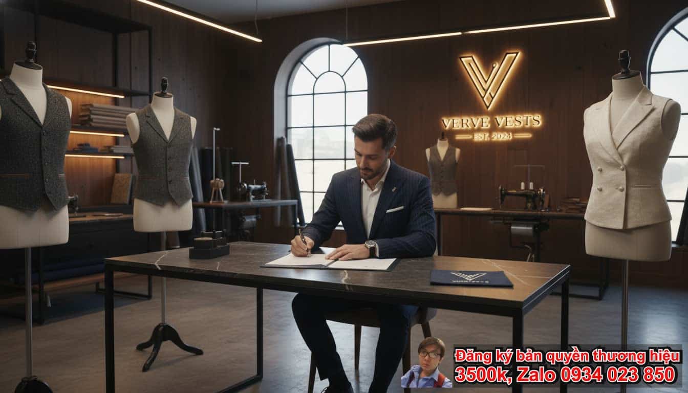 Tại sao cần dịch vụ đăng ký bản quyền thương hiệu bán áo vest?