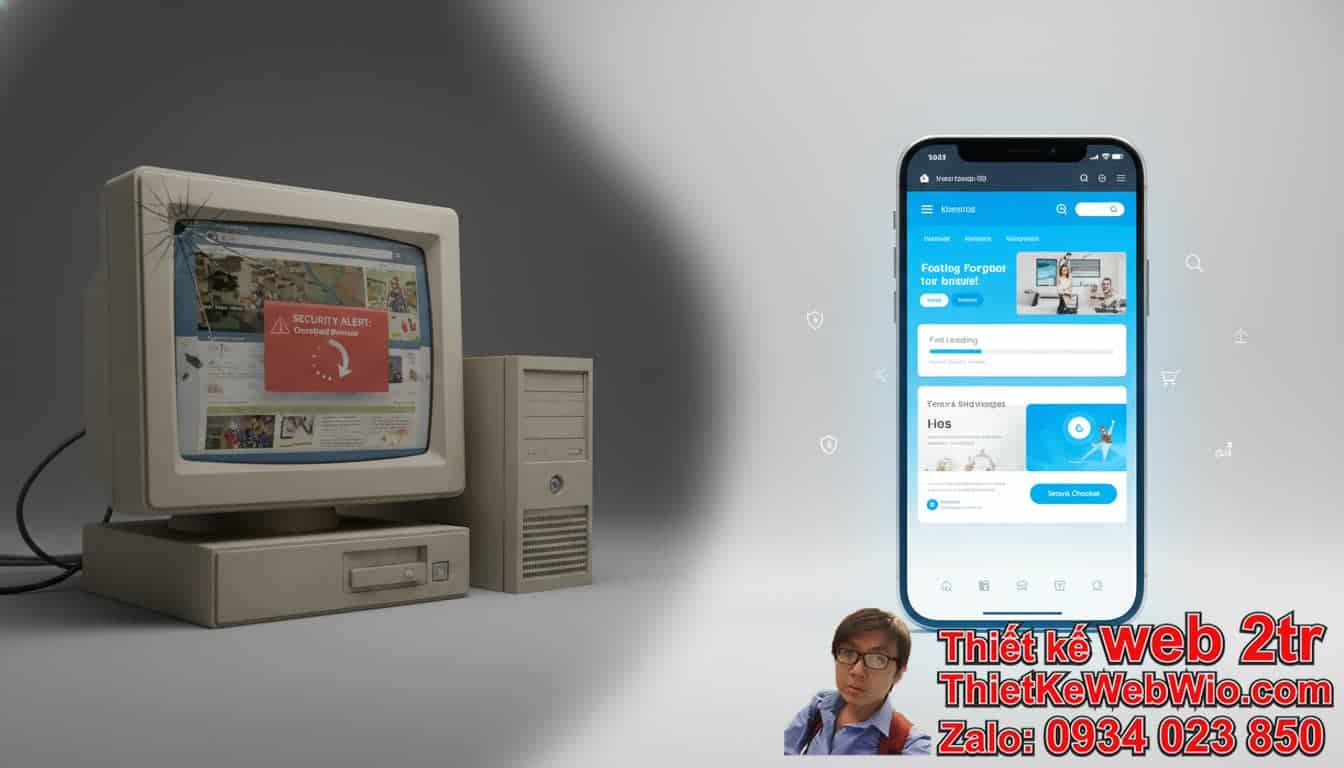 Tại sao cần làm mới website cũ giá rẻ? Tại sao cần làm mới website cũ giá rẻ?