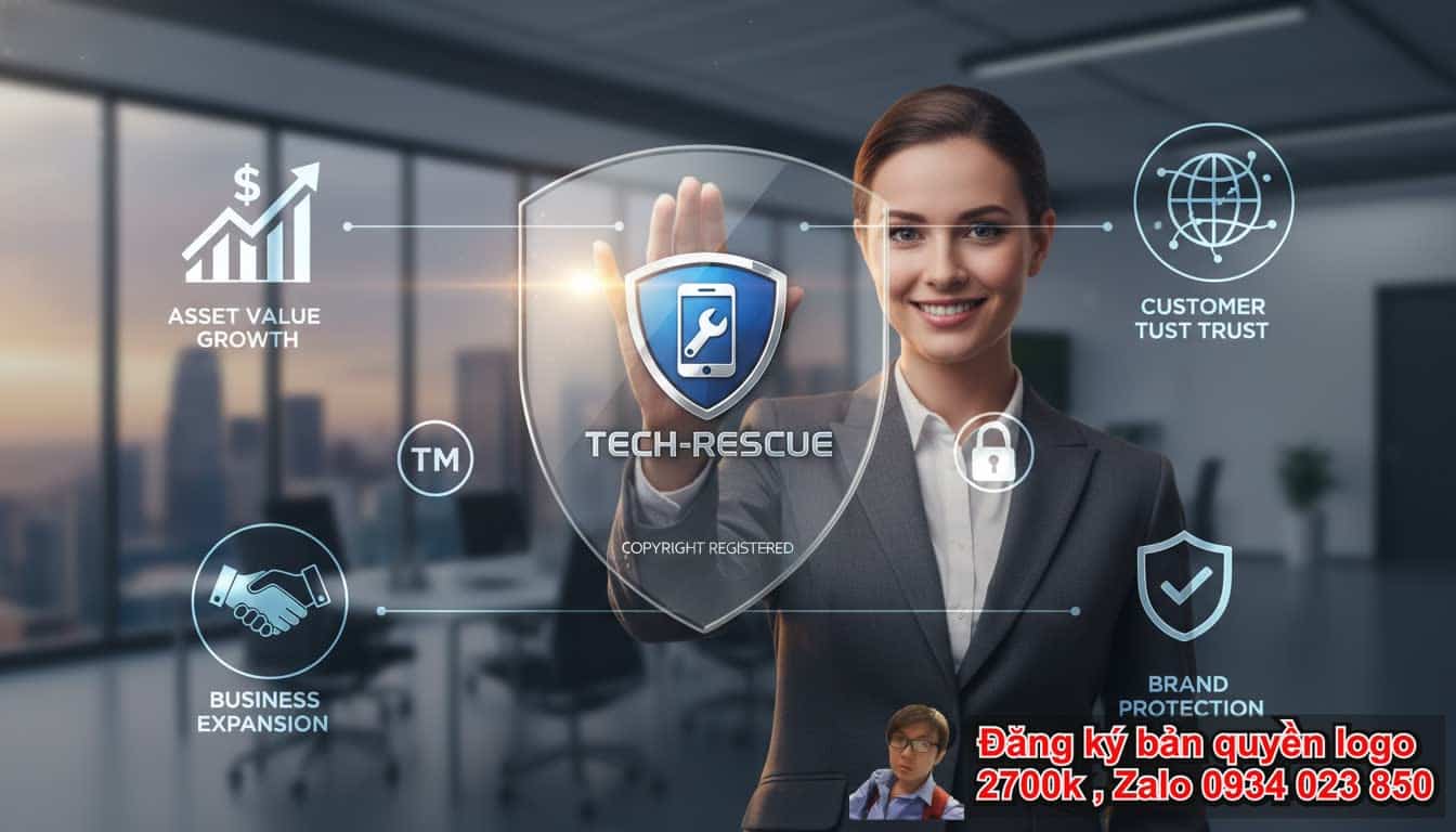 Tại sao cần sử dụng dịch vụ đăng ký bản quyền logo dịch vụ sửa điện thoại?