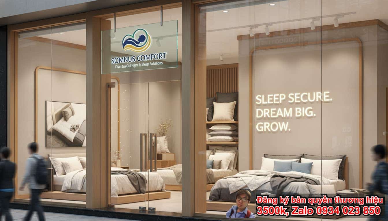 Tại sao cần sử dụng dịch vụ đăng ký bản quyền nhãn hiệu cửa hàng chăn ga gối
nệm?