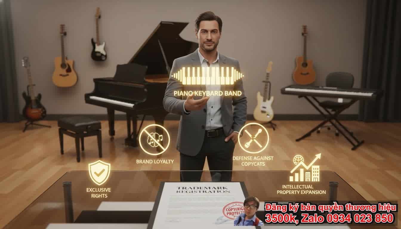 Tại sao cần sử dụng dịch vụ đăng ký bản quyền nhãn hiệu Lớp dạy đàn Piano
Keyboard Band nhạc? Tại sao cần sử dụng dịch vụ đăng ký bản quyền nhãn hiệu Lớp dạy đàn Piano
Keyboard Band nhạc?