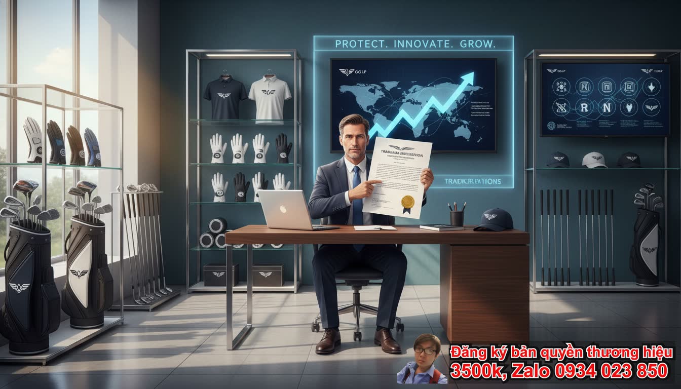 Tại Sao Cần Sử Dụng Dịch Vụ Đăng Ký Bản Quyền Thương Hiệu Bán Phụ Kiện Golf?
