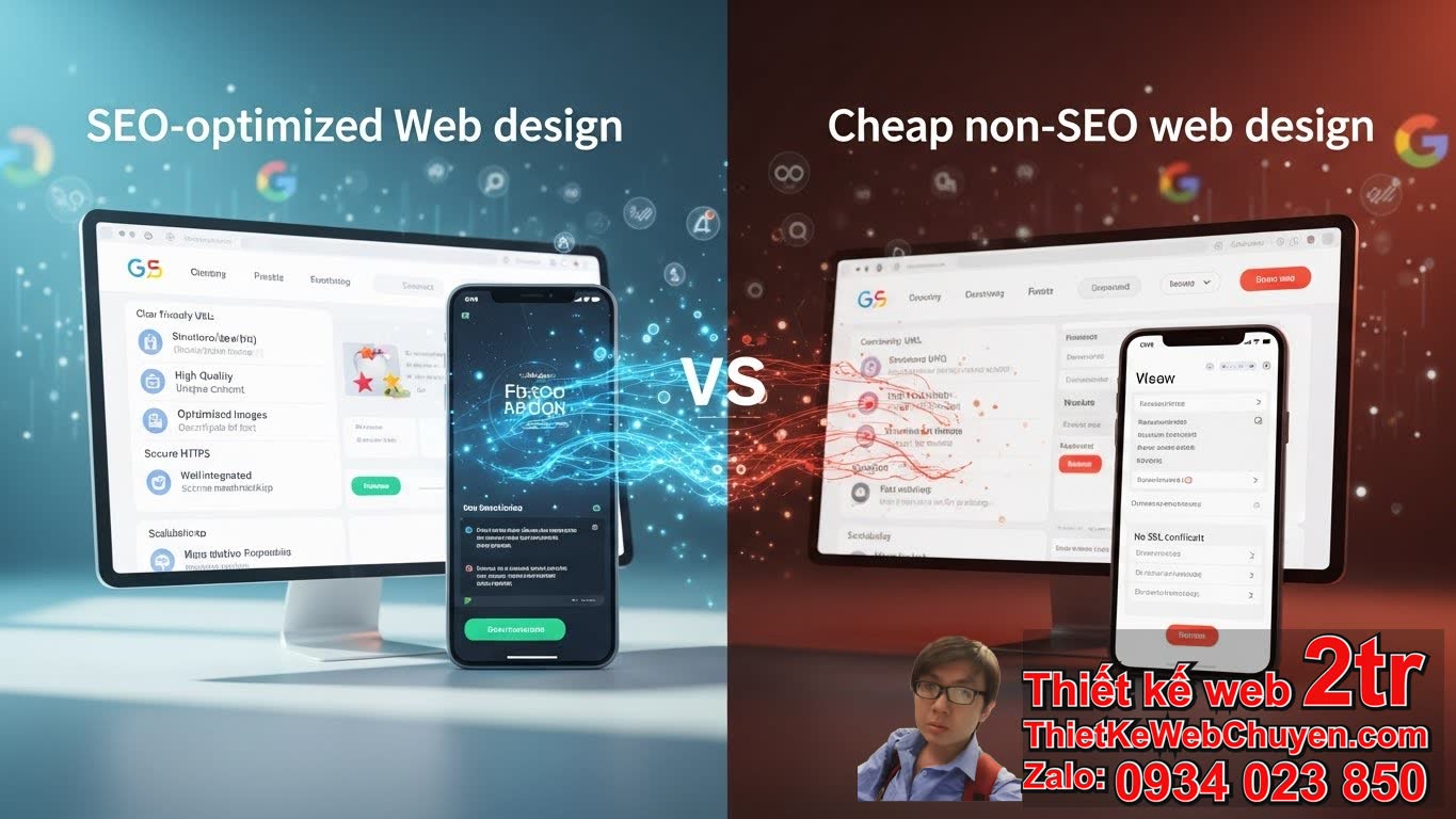 Tại Sao Cần Thiết Kế Web Chuẩn SEO?