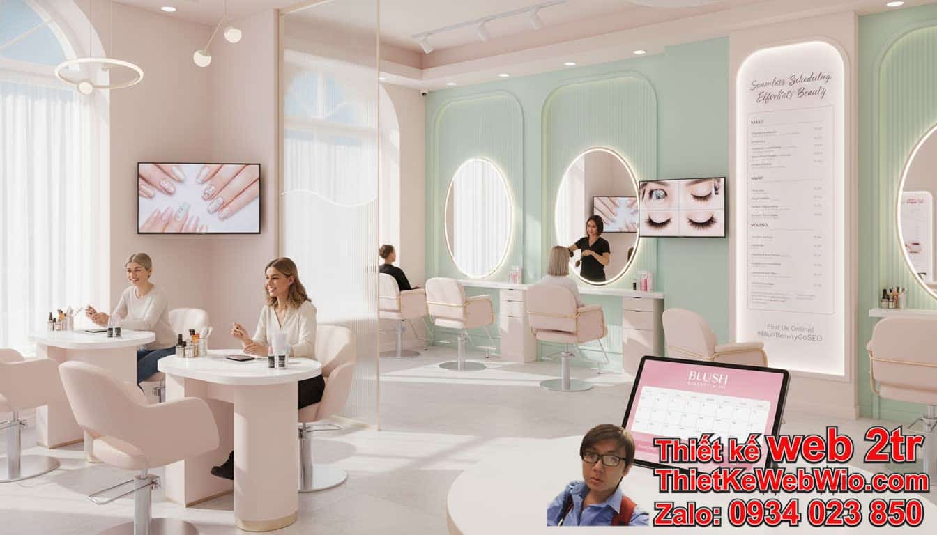 Tại Sao Cần Thiết Kế Web Dịch Vụ Làm Đẹp Nail Mi Tóc Giá Rẻ Cho Salon Của Bạn? Tại Sao Cần Thiết Kế Web Dịch Vụ Làm Đẹp Nail Mi Tóc Giá Rẻ Cho Salon Của Bạn?