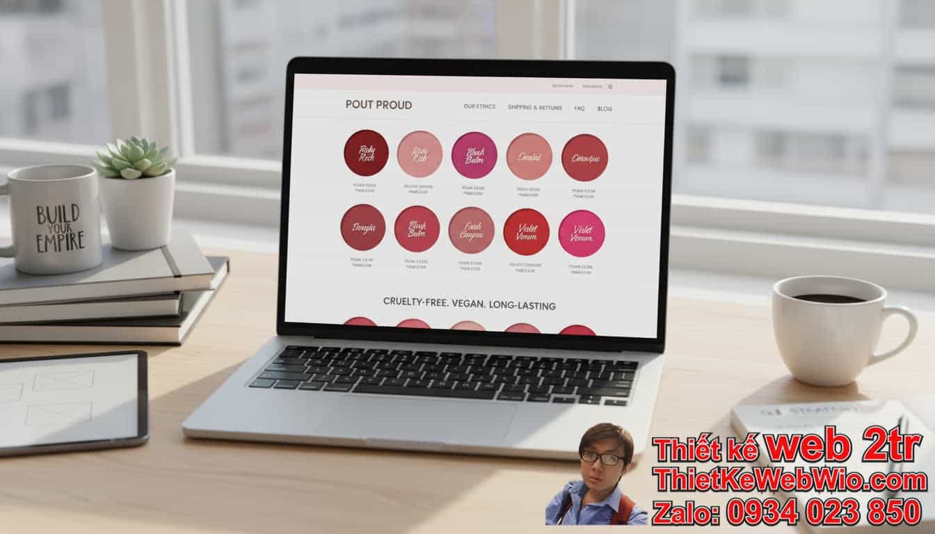 Tại sao cần thiết kế web shop son môi giá rẻ? Tại sao cần thiết kế web shop son môi giá rẻ?