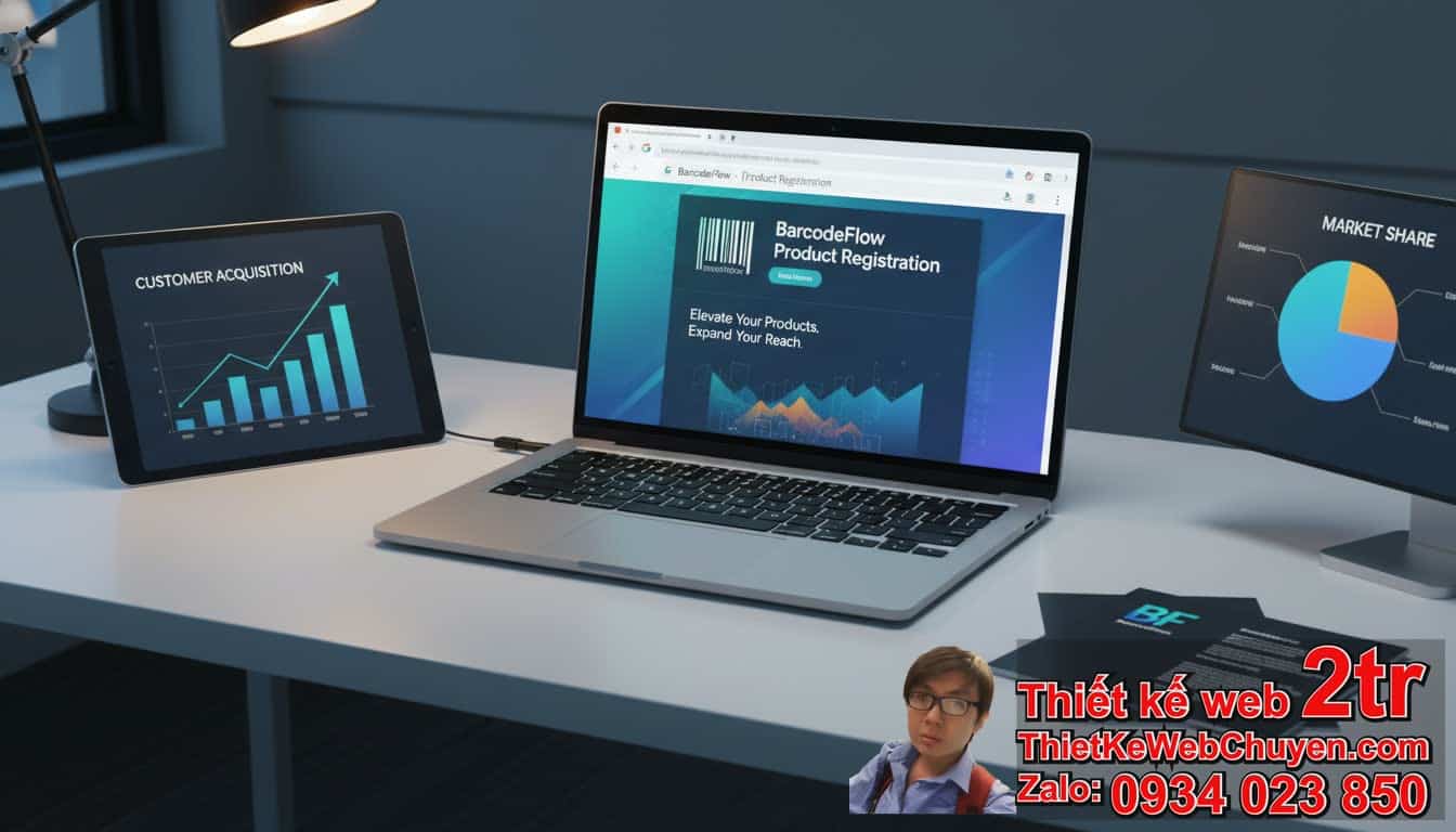 Tại Sao Cần Đưa Landing Page Lên Google Cho Dịch Vụ Đăng Ký Mã Vạch Sản Phẩm?