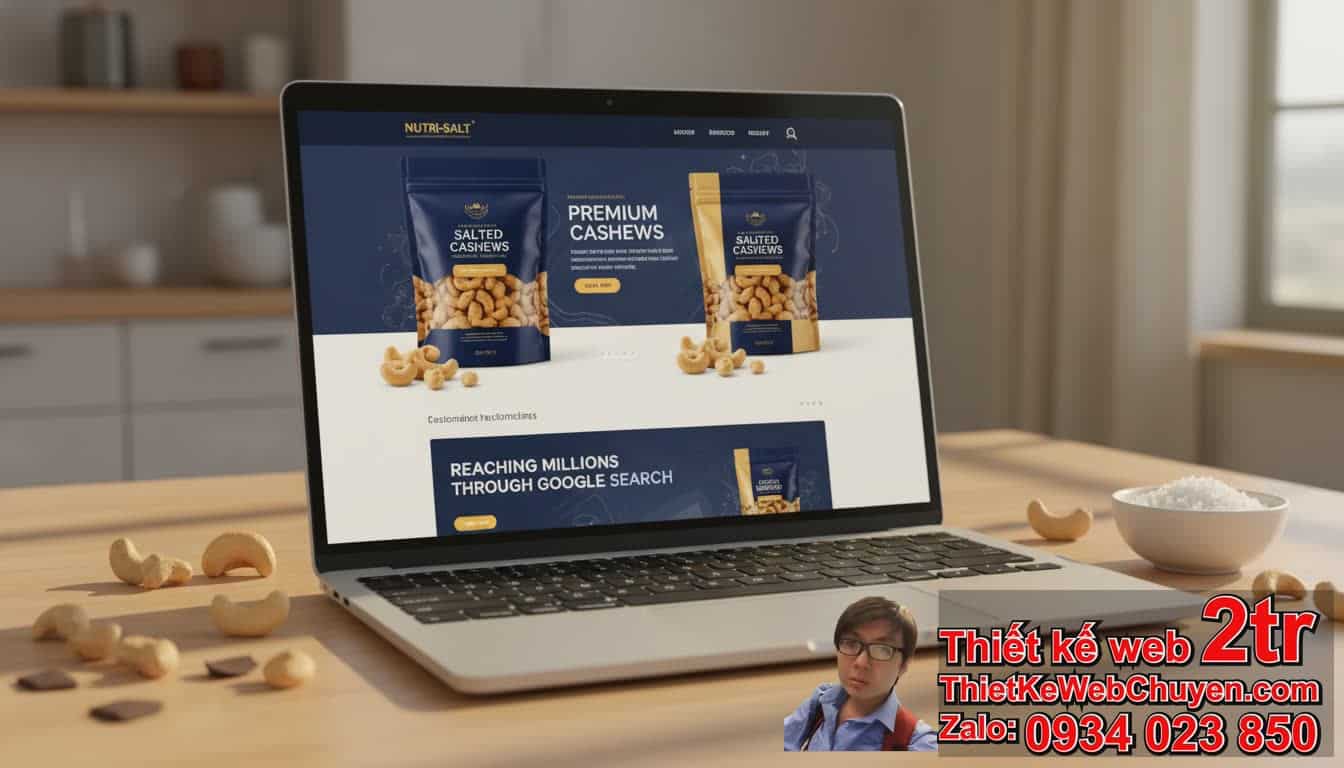 Tại sao cần đưa trang web bán hạt điều lên Google?