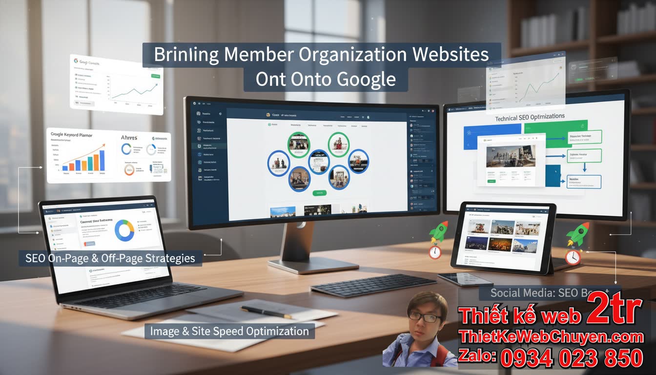 Tại sao cần đưa trang web đoàn hội viên lên Google?