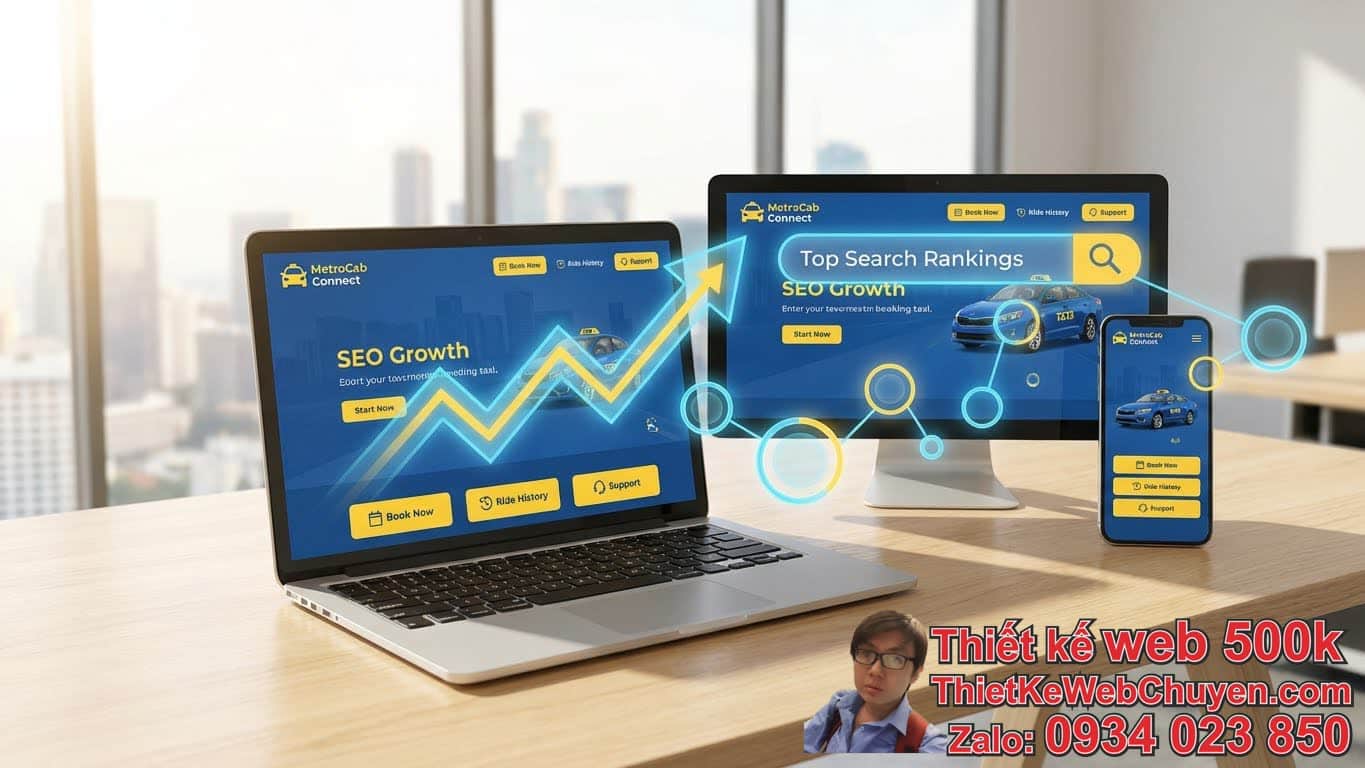 Tại sao combo thiết kế web taxi + SEO tổng thể lại quan trọng cho ngành taxi
hiện nay? Tại sao combo thiết kế web taxi + SEO tổng thể lại quan trọng cho ngành taxi
hiện nay?