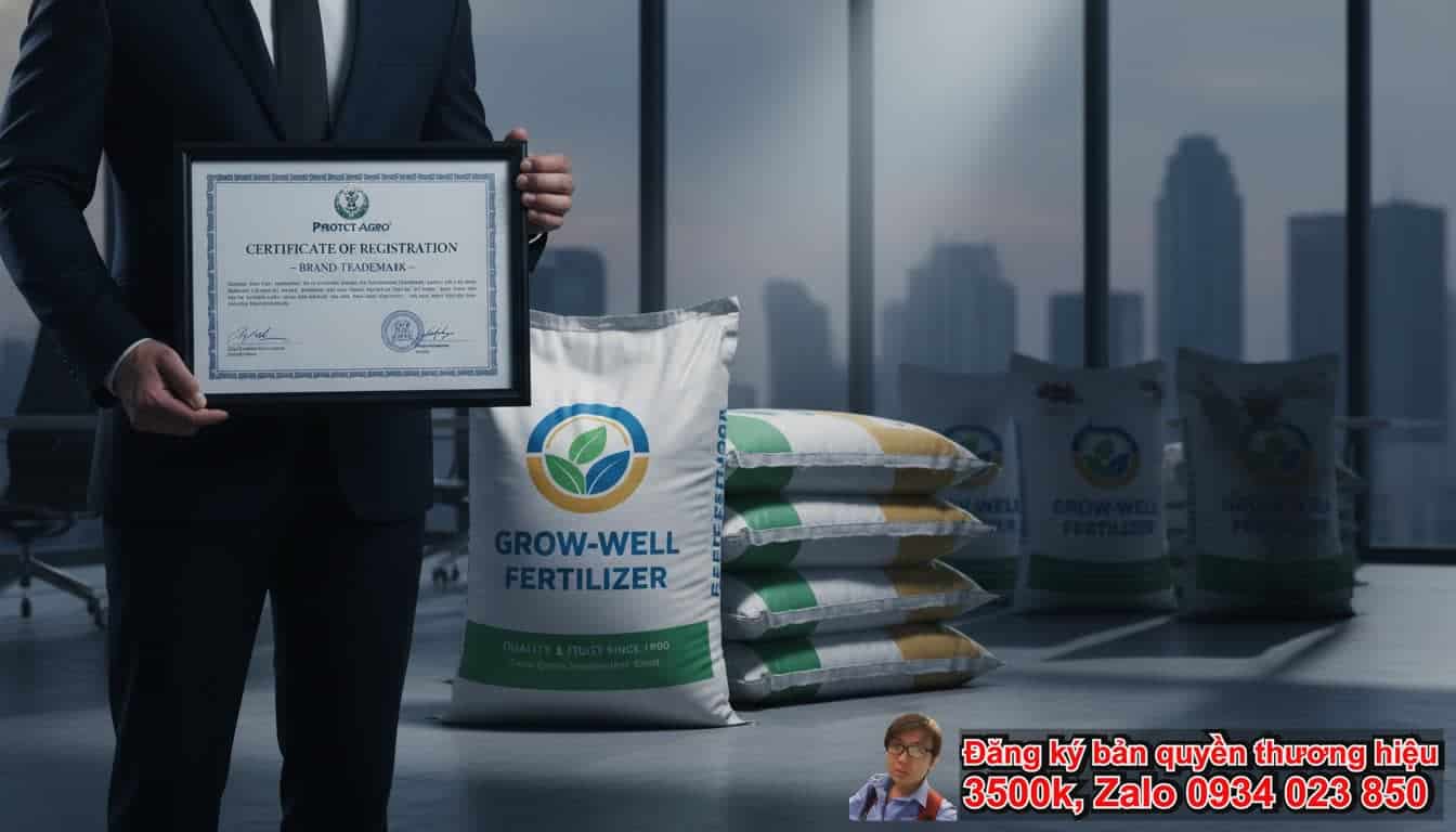 Tại sao công ty bán phân bón cần dịch vụ đăng ký bản quyền thương hiệu công ty
bán phân bón?
