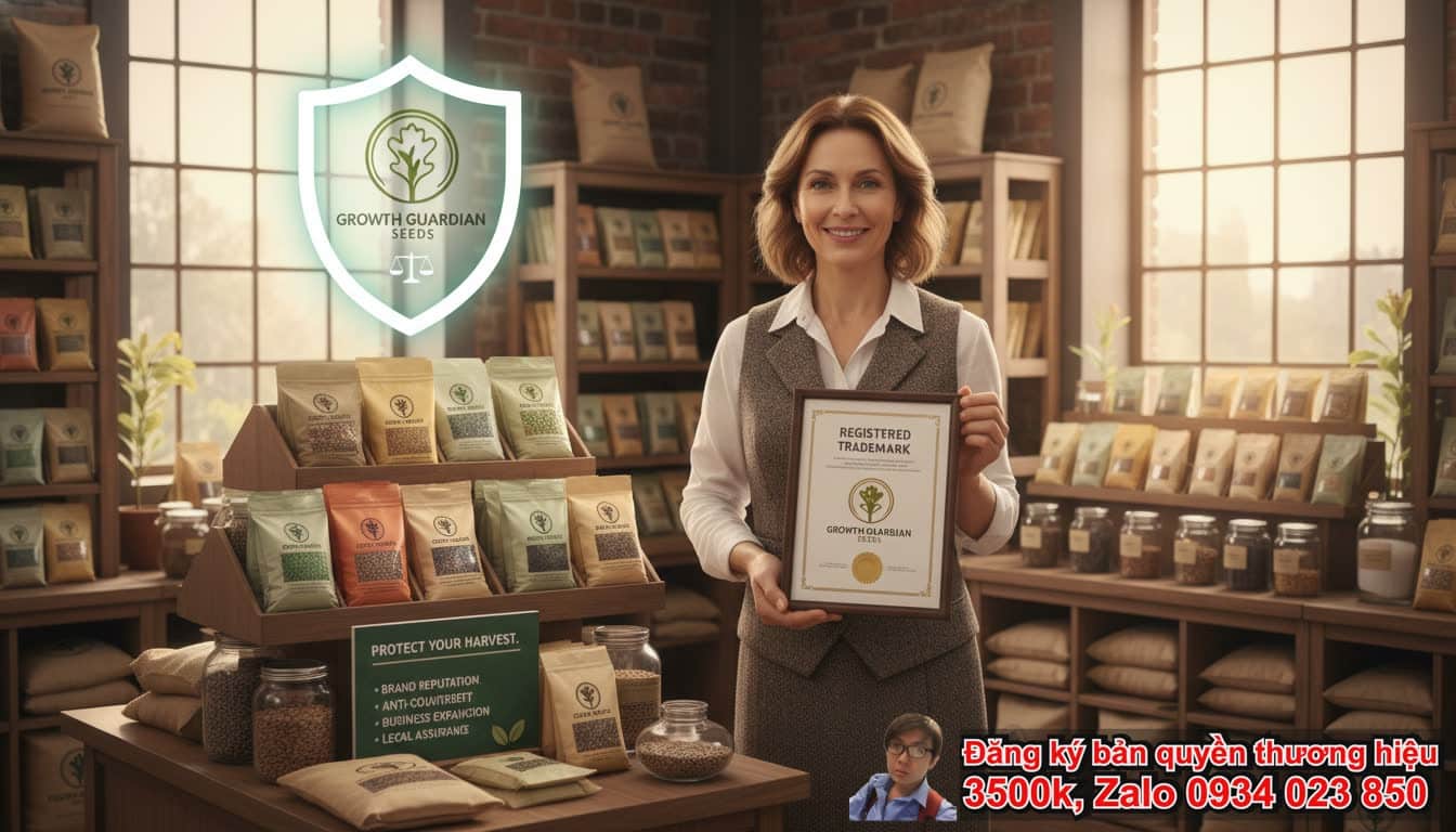 Tại sao Cửa hàng bán hạt giống cần dịch vụ đăng ký bản quyền nhãn hiệu?