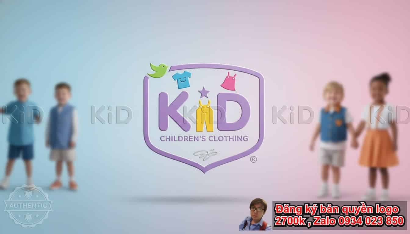 Tại sao dịch vụ đăng ký bản quyền logo shop đồ trẻ em Kid lại quan trọng?