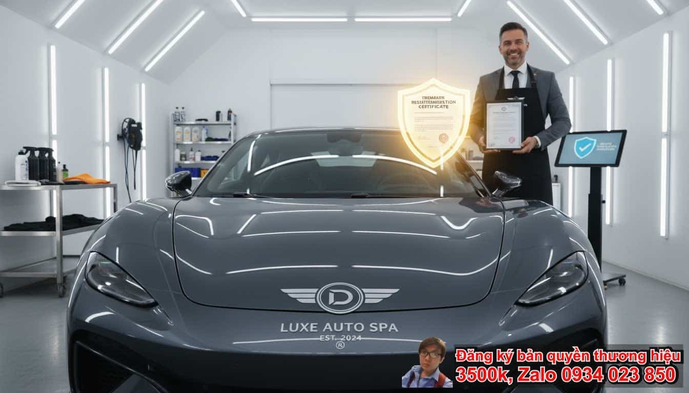 Tại sao dịch vụ đăng ký bản quyền nhãn hiệu chăm sóc xe detailing lại quan
trọng?