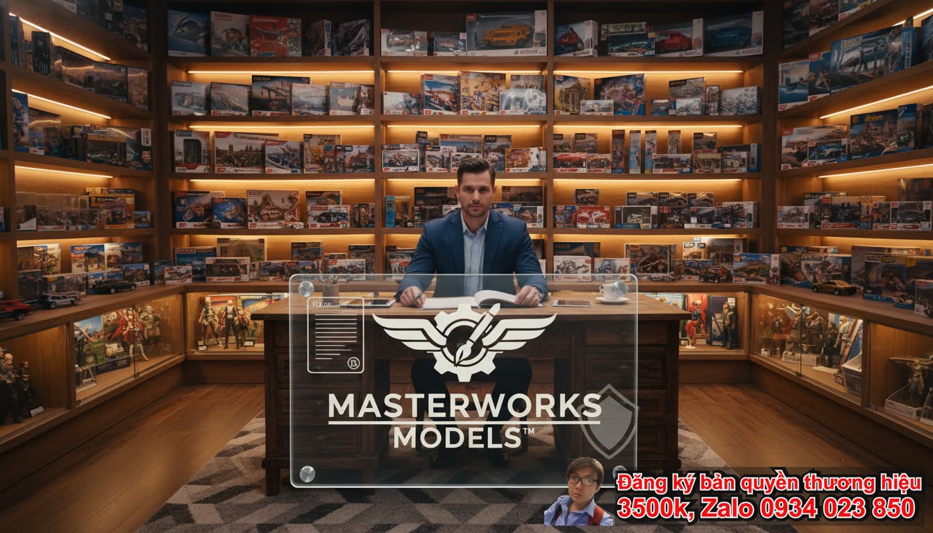 Tại sao dịch vụ đăng ký bản quyền nhãn hiệu shop đồ chơi mô hình lại quan trọng?