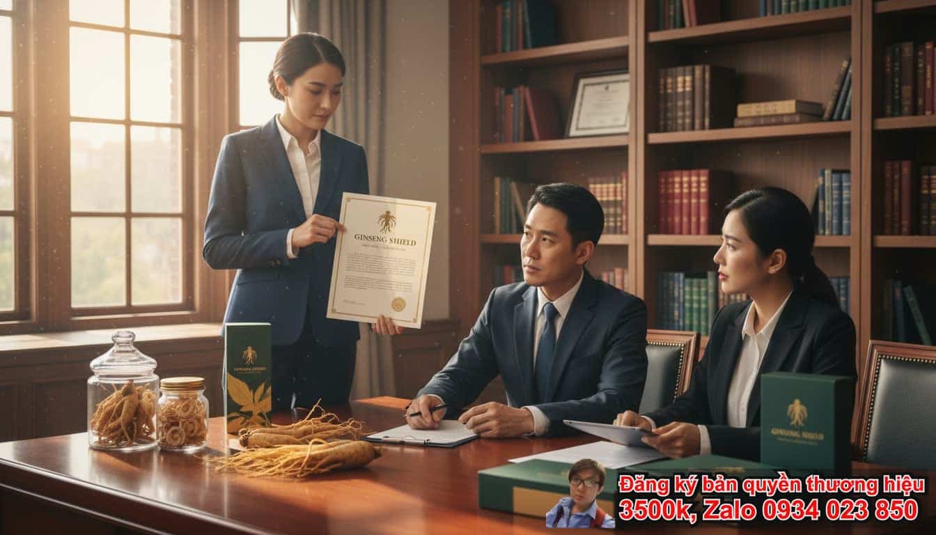 Tại sao dịch vụ đăng ký bản quyền thương hiệu bán nhân sâm lại quan trọng?