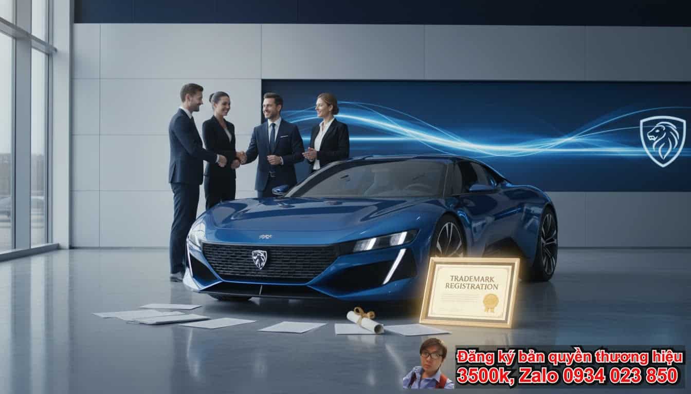 Tại sao dịch vụ đăng ký bản quyền thương hiệu bán xe ô tô Peugeot lại quan
trọng?