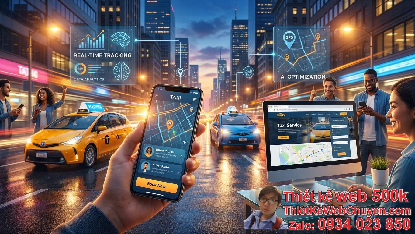 Tại sao doanh nghiệp cần giải pháp thiết kế web dịch vụ taxi trọn bộ? Tại sao doanh nghiệp cần giải pháp thiết kế web dịch vụ taxi trọn bộ?