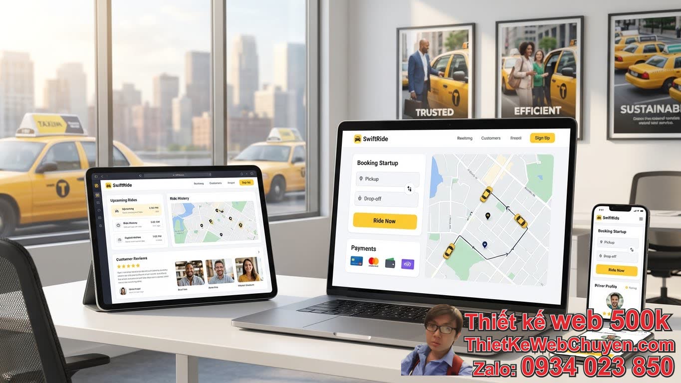 Tại Sao Doanh Nghiệp Cần Thiết Kế Web Dịch Vụ Taxi Vận Tải Hành Khách Chuyên
Nghiệp? Tại Sao Doanh Nghiệp Cần Thiết Kế Web Dịch Vụ Taxi Vận Tải Hành Khách Chuyên
Nghiệp?