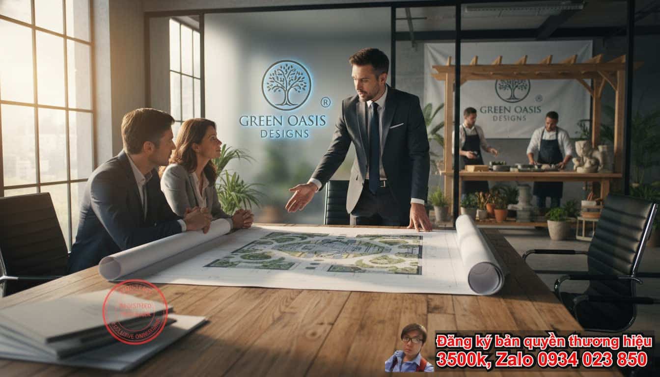 Tại sao doanh nghiệp thi công cảnh quan sân vườn cần dịch vụ đăng ký bản quyền
nhãn hiệu?