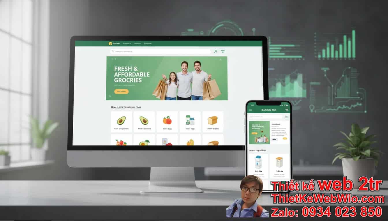 Tại sao nên đầu tư thiết kế web giống Bách Hóa Xanh giá rẻ? Tại sao nên đầu tư thiết kế web giống Bách Hóa Xanh giá rẻ?