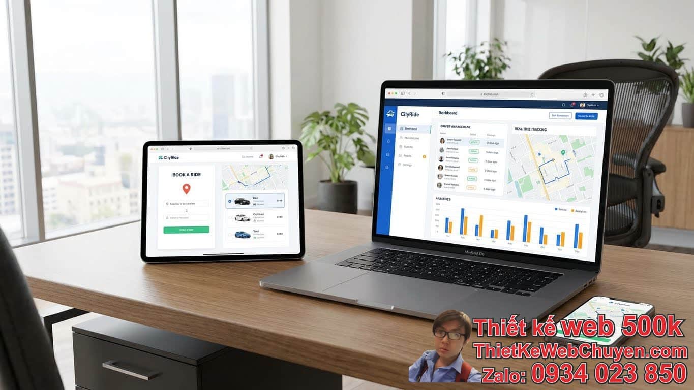 Tại sao nên thiết kế website đặt xe giống app taxi cho doanh nghiệp vận tải? Tại sao nên thiết kế website đặt xe giống app taxi cho doanh nghiệp vận tải?