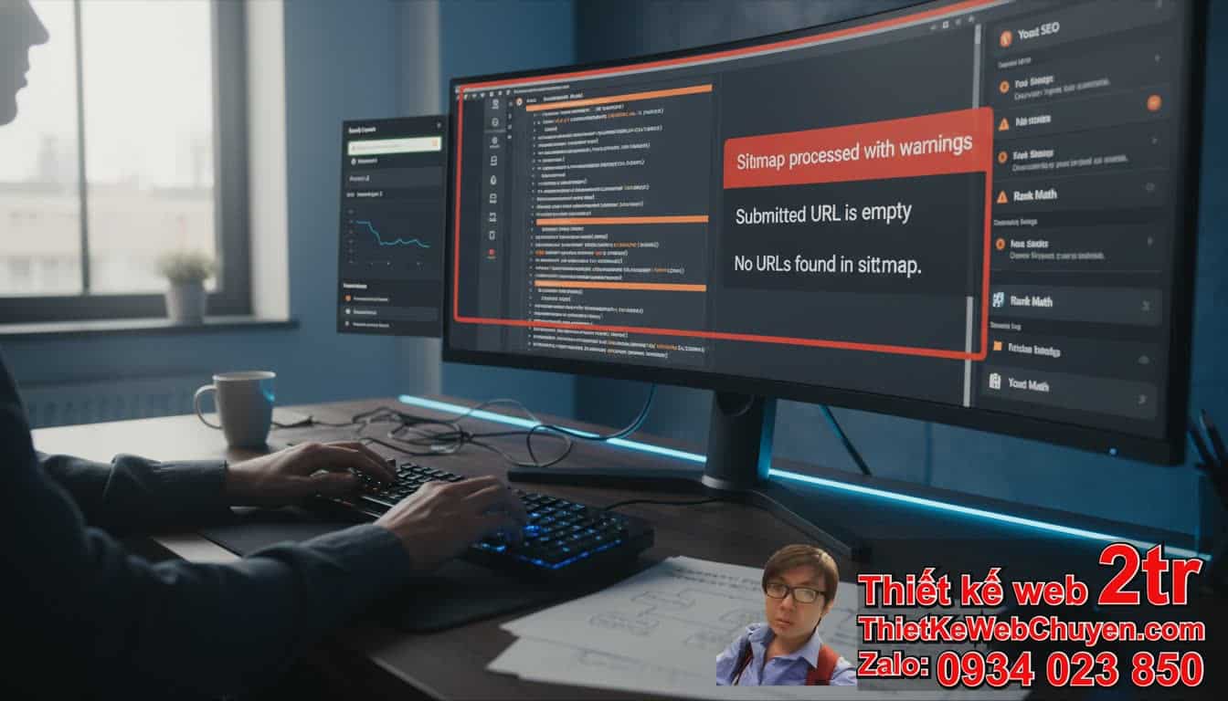 Tại sao sitemap submit nhưng không có URL lại xảy ra và cách khắc phục? Tại sao sitemap submit nhưng không có URL lại xảy ra và cách khắc phục?