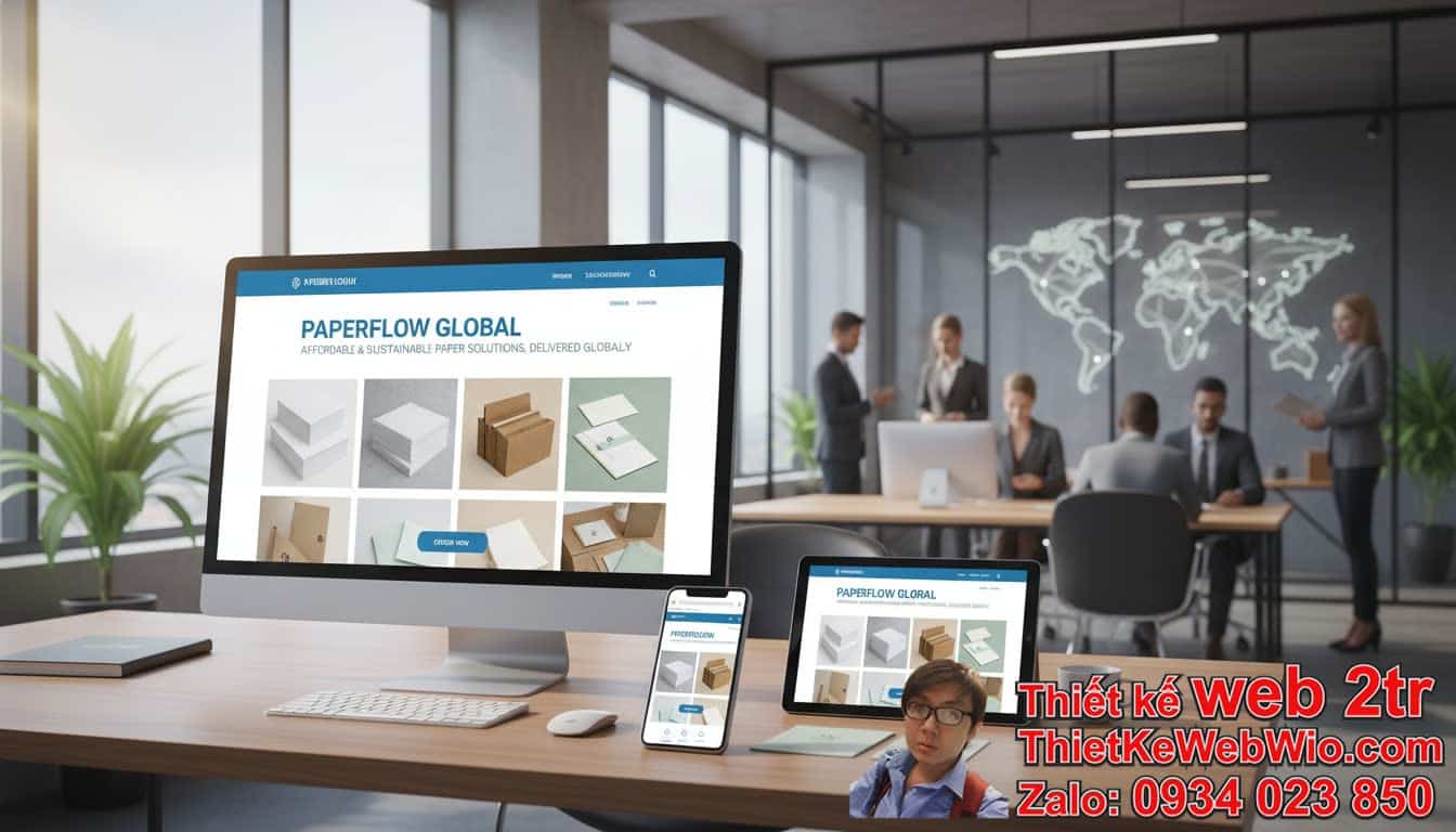 Tại Sao Thiết Kế Web Công Ty Giấy Giá Rẻ Lại Cần Thiết Cho Doanh Nghiệp Của Bạn?