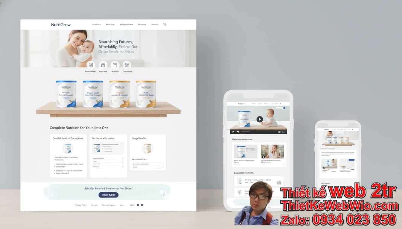 Tại Sao Thiết Kế Web Công Ty Sữa Bột Giá Rẻ Lại Quan Trọng? Tại Sao Thiết Kế Web Công Ty Sữa Bột Giá Rẻ Lại Quan Trọng?